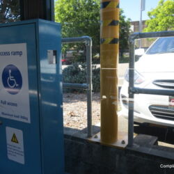Access Ramp for up to 300 kg in a train station, Sydney