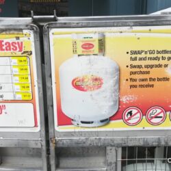 The first sign is no match, The second sign is no smoking. What is the third sign?