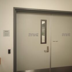 Do not block. Stay closed